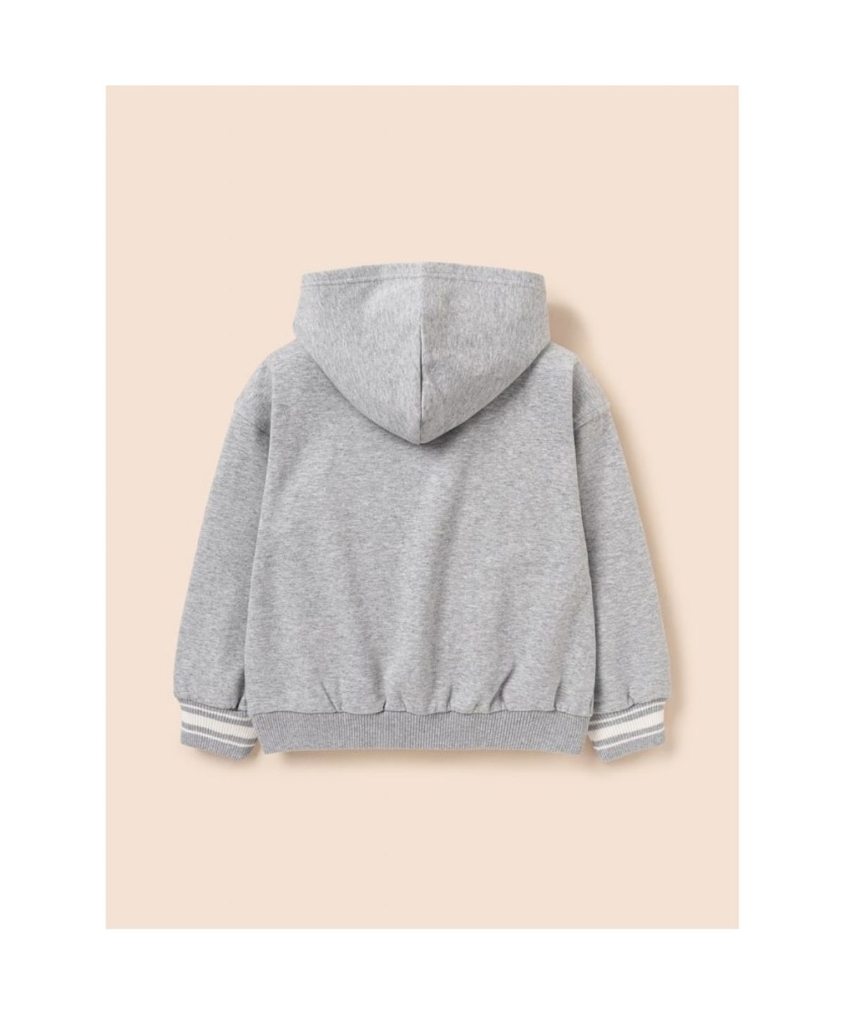 빈폴 키즈(BEANPOLE KIDS) 바서티 후드 점퍼  그레이 (BI6141U013)
