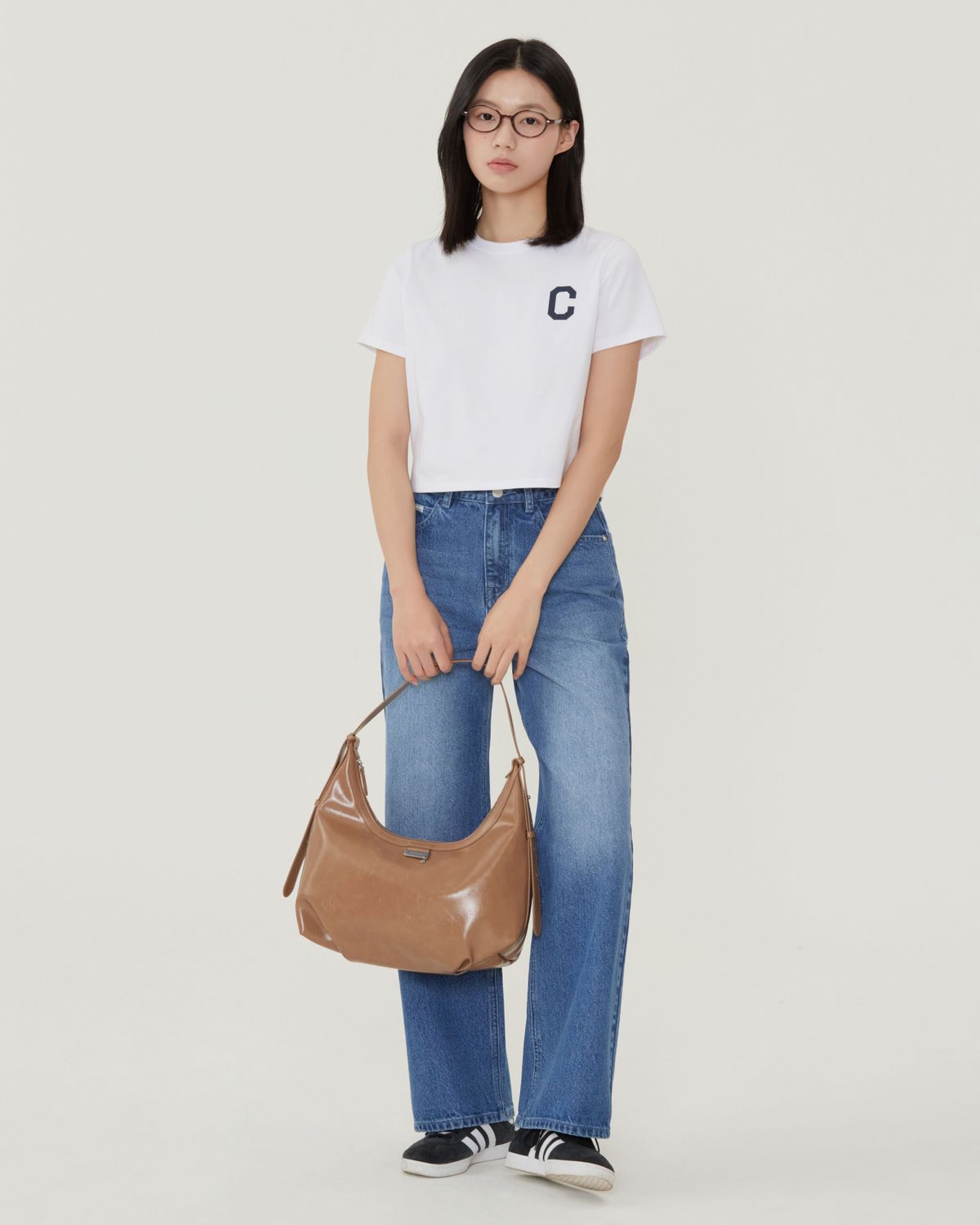 커버낫 우먼(COVERNAT WOMAN) 우먼 데일리 숄더백 브라운