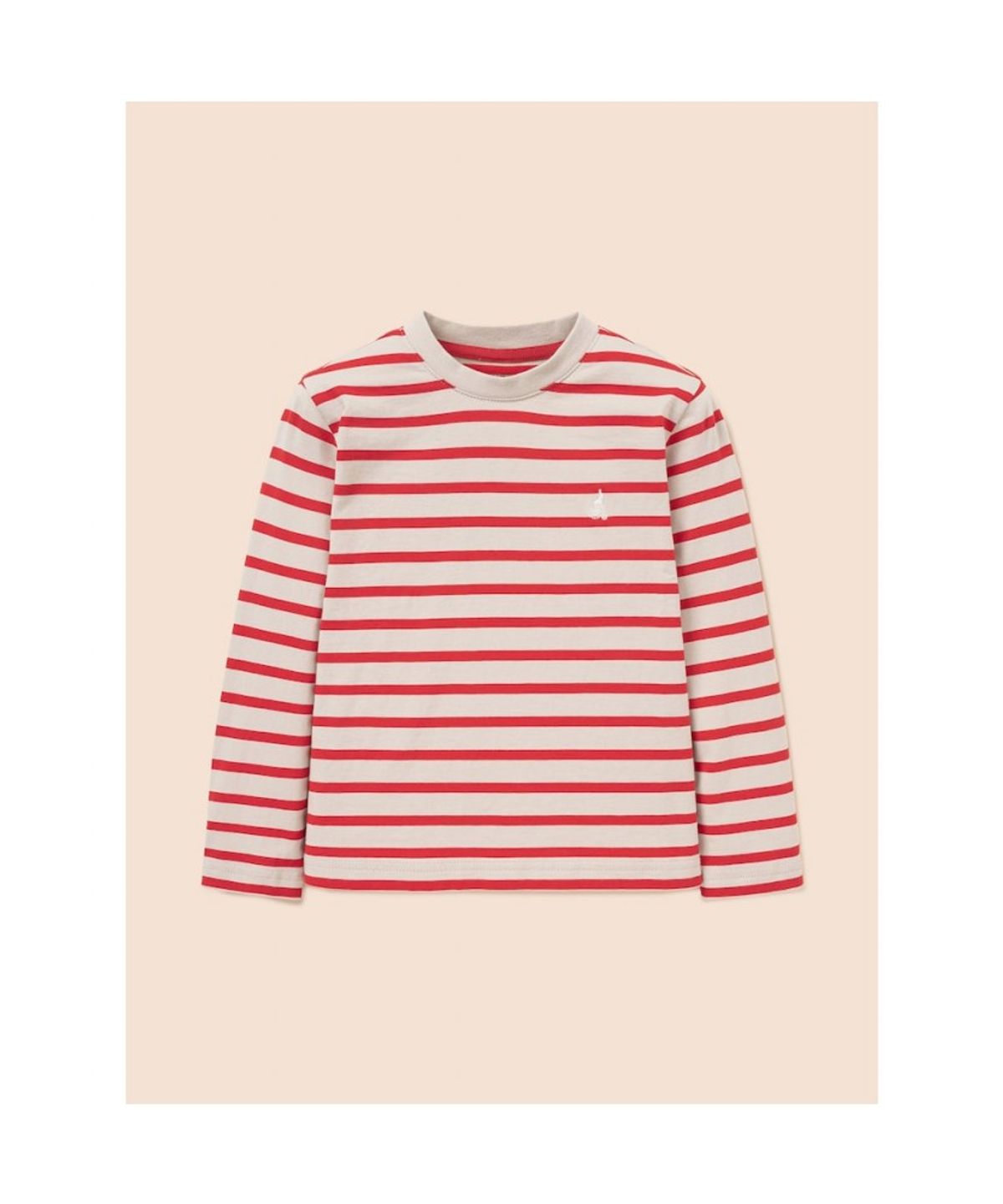 빈폴 키즈(BEANPOLE KIDS) [Essential] 스트라이프 긴소매 티셔츠  베이지 (BI6141UE3A) (BI6141UE3A)