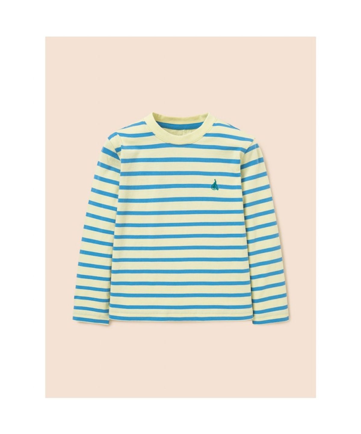빈폴 키즈(BEANPOLE KIDS) [Essential] 스트라이프 긴소매 티셔츠  옐로우 (BI6141UE3E)