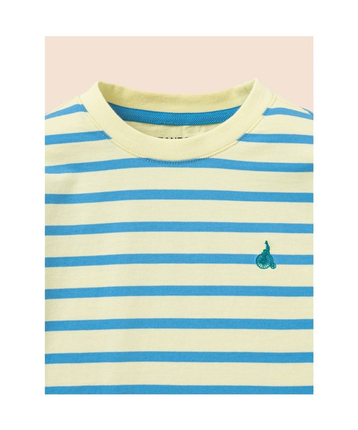 빈폴 키즈(BEANPOLE KIDS) [Essential] 스트라이프 긴소매 티셔츠  옐로우 (BI6141UE3E)