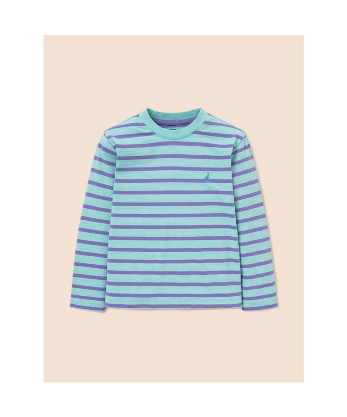 빈폴 키즈(BEANPOLE KIDS) [Essential] 스트라이프 긴소매 티셔츠  라이트 그린 (BI6141UE3L)