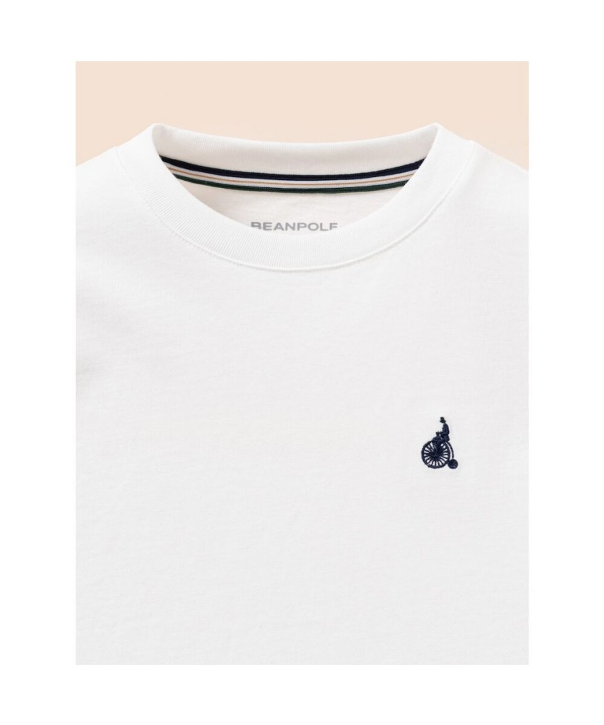 빈폴 키즈(BEANPOLE KIDS) [Essential] 수피마 베이직 긴소매 티셔츠  아이보리 (BI6141UE20)