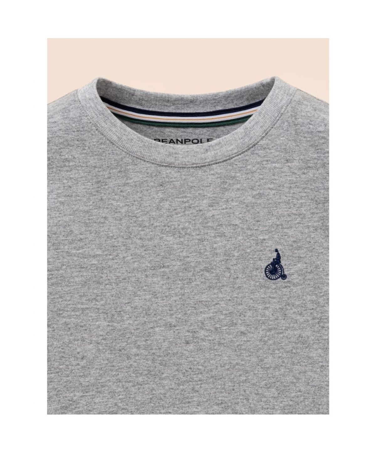 빈폴 키즈(BEANPOLE KIDS) [Essential] 수피마 베이직 긴소매 티셔츠  그레이 (BI6141UE23) (BI6141UE23)