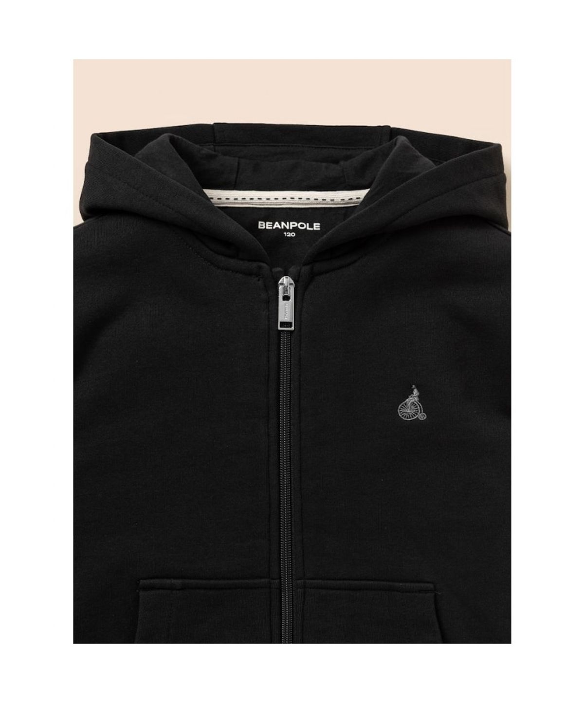 빈폴 키즈(BEANPOLE KIDS) [Essential] 후드 집업  블랙 (BI6141UE45) (BI6141UE45)