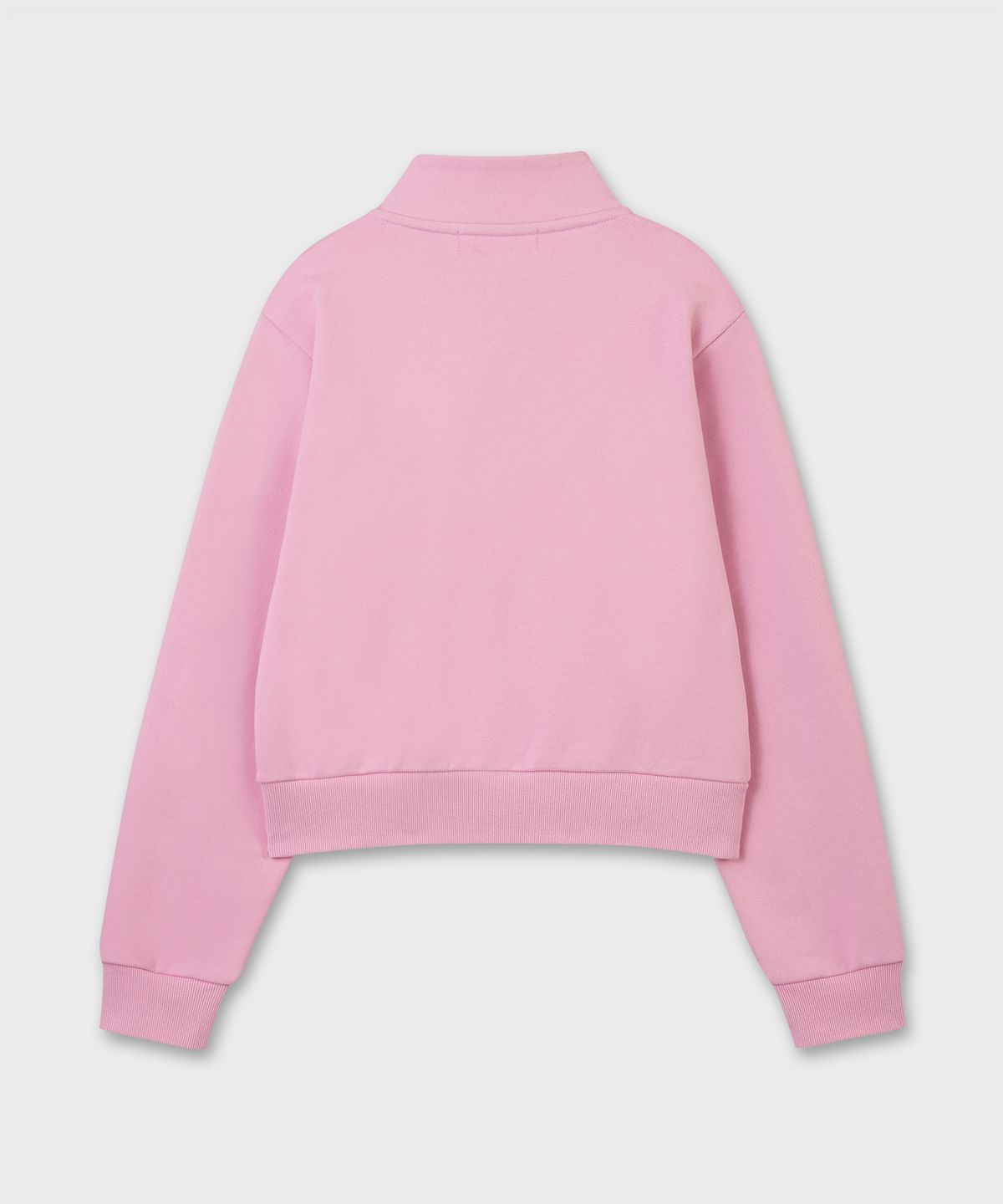 플랙 우먼(PLAC WOMEN) 로고 하프 집업 스웻셔츠 2colors