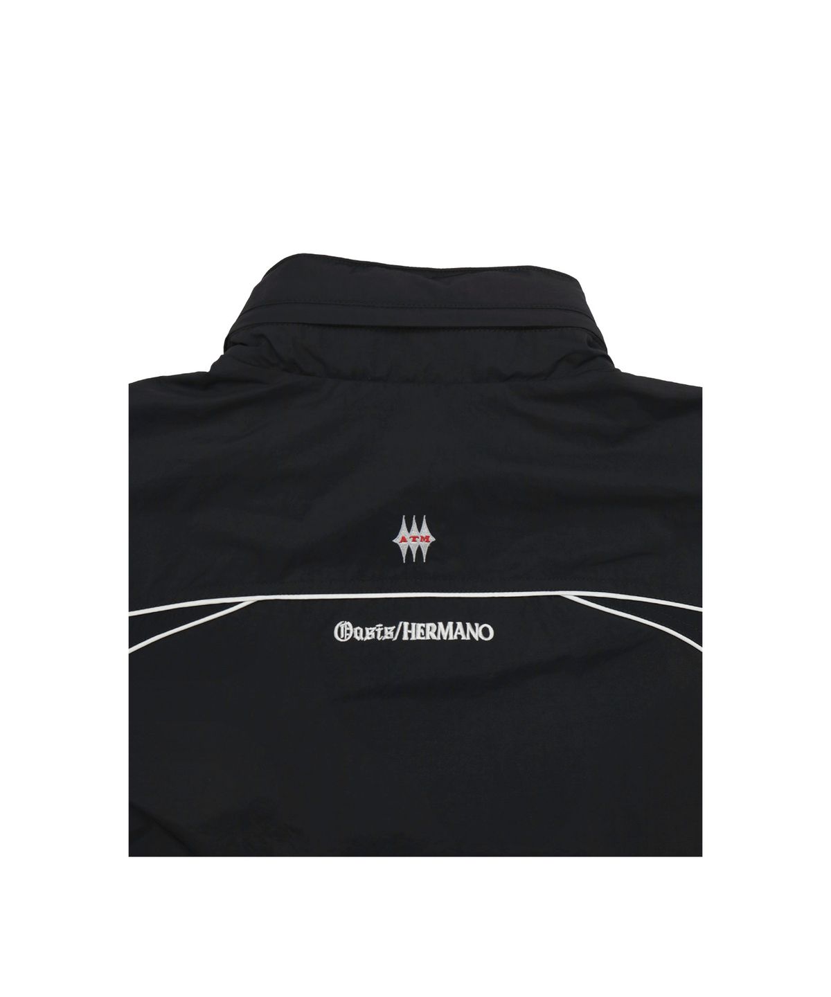 애프터매스(AFTERMATH) ATM PIPING TRACK JACKET BLACK