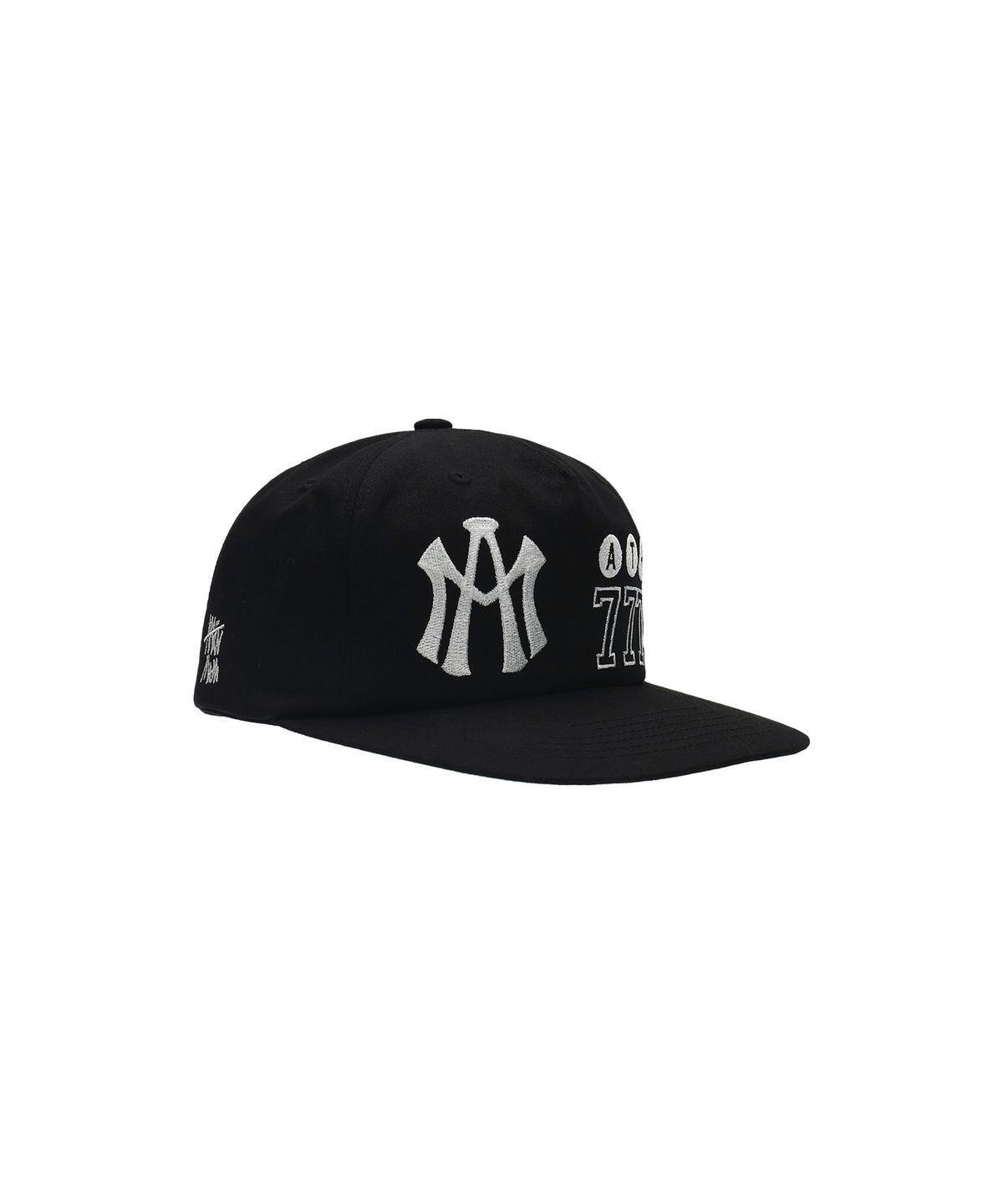 애프터매스(AFTERMATH) ATM 777 LOGO BALL CAP BLACK