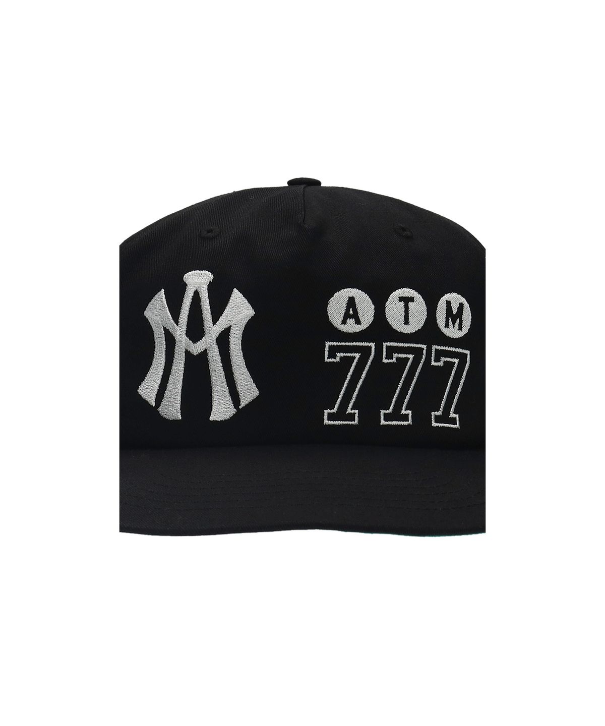애프터매스(AFTERMATH) ATM 777 LOGO BALL CAP BLACK