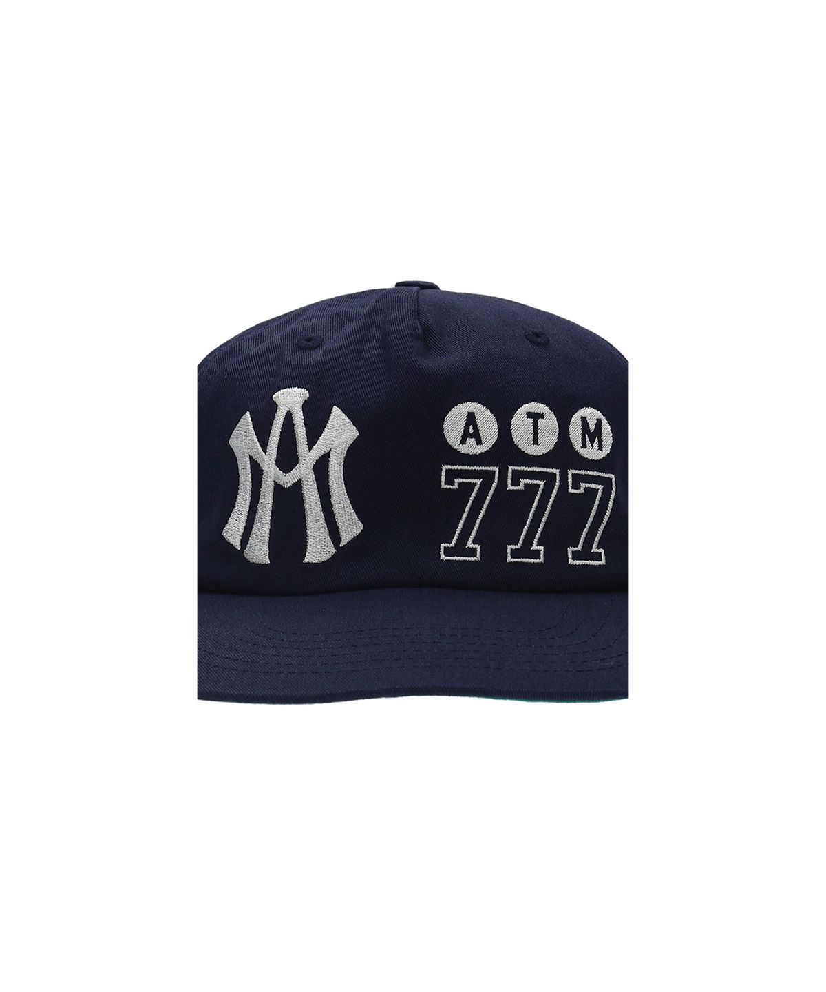 애프터매스(AFTERMATH) ATM 777 LOGO BALL CAP NAVY
