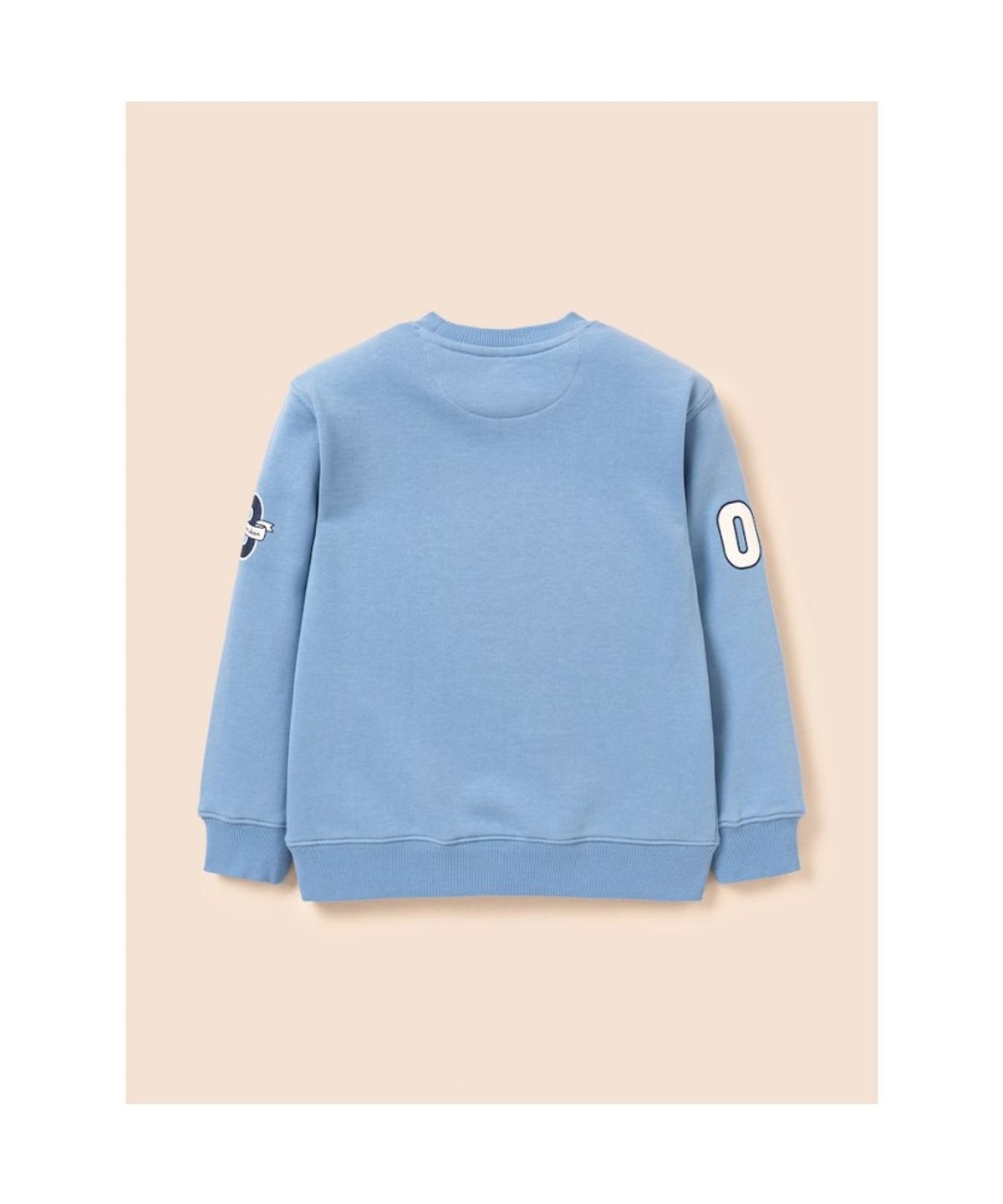 빈폴 키즈(BEANPOLE KIDS) 레터링 자수 스웨트 셔츠  스카이 블루 (BI6141U06Q) (BI6141U06Q)