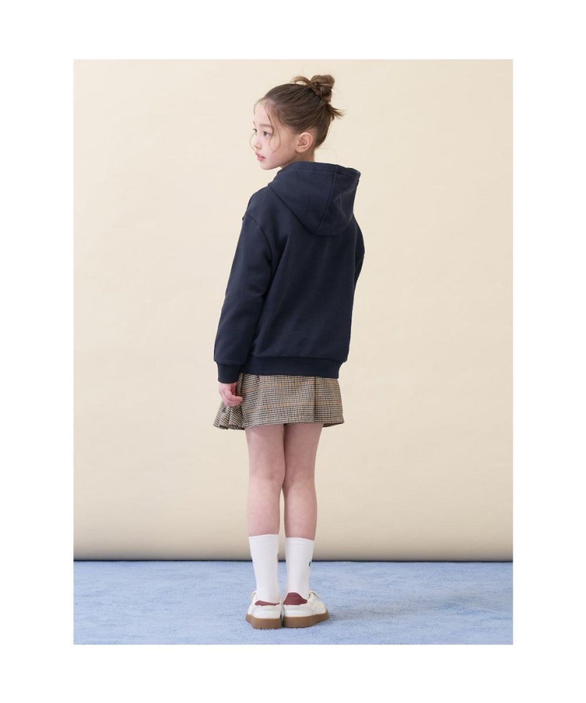 빈폴 키즈(BEANPOLE KIDS) 곰돌이 후드 스웨트 셔츠  네이비 (BI6141U10R)