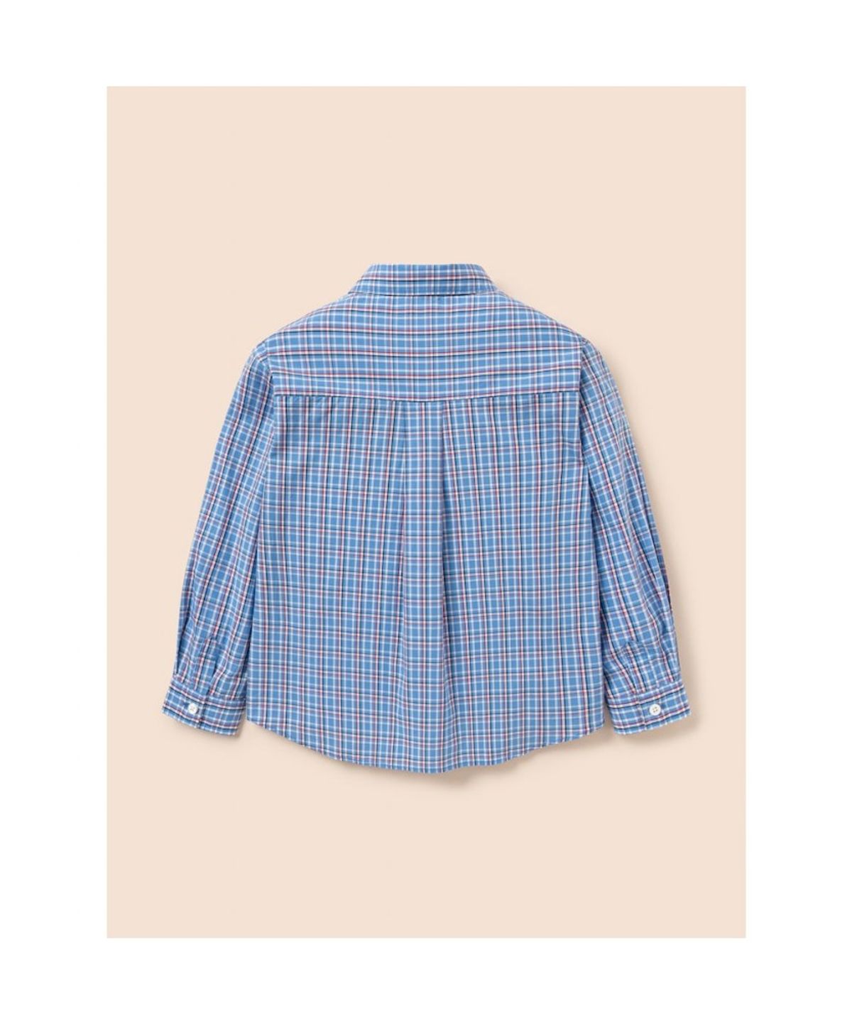 빈폴 키즈(BEANPOLE KIDS) 클래식 체크 셔츠  블루 (BI6164U05P)