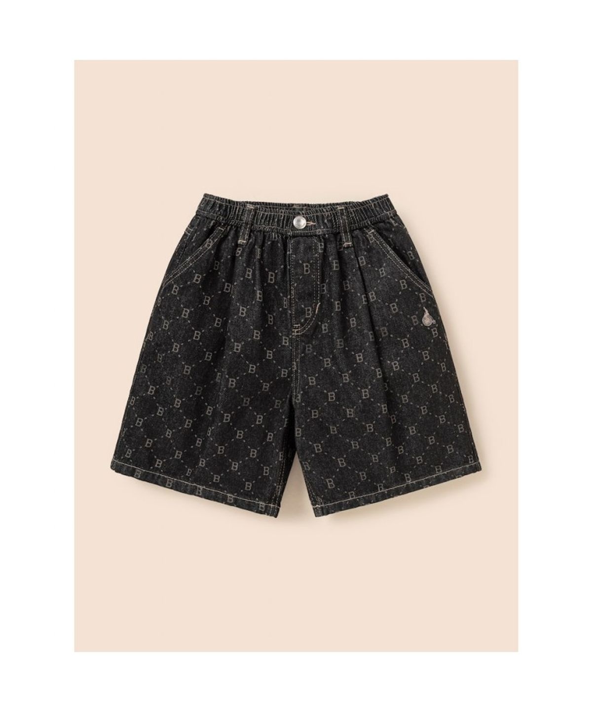 빈폴 키즈(BEANPOLE KIDS) 모노그램 데님 반바지  애쉬 (BI6125U904)