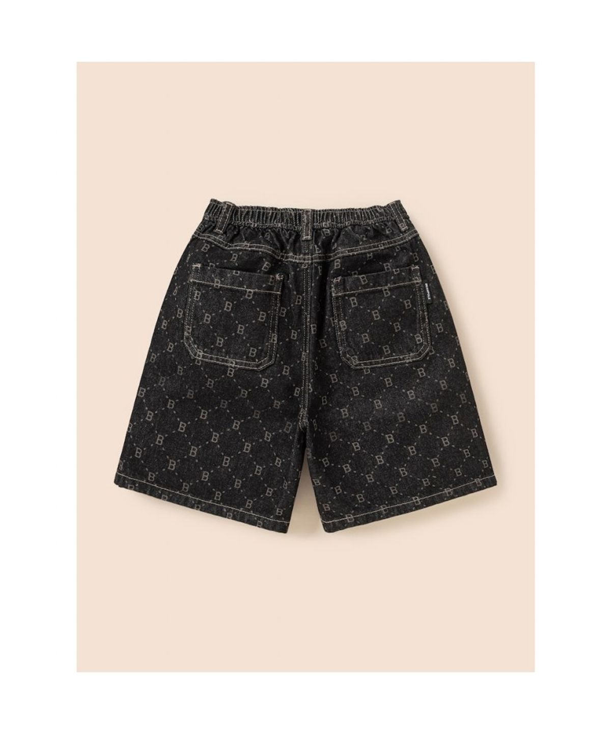 빈폴 키즈(BEANPOLE KIDS) 모노그램 데님 반바지  애쉬 (BI6125U904)