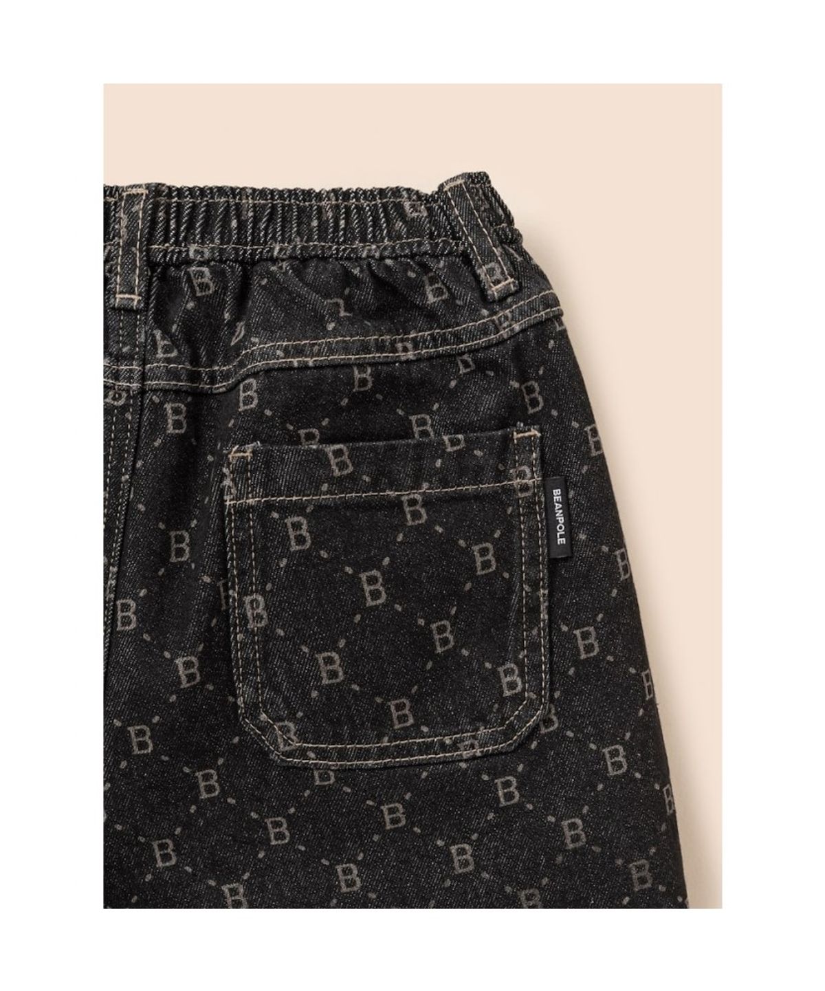 빈폴 키즈(BEANPOLE KIDS) 모노그램 데님 반바지  애쉬 (BI6125U904)