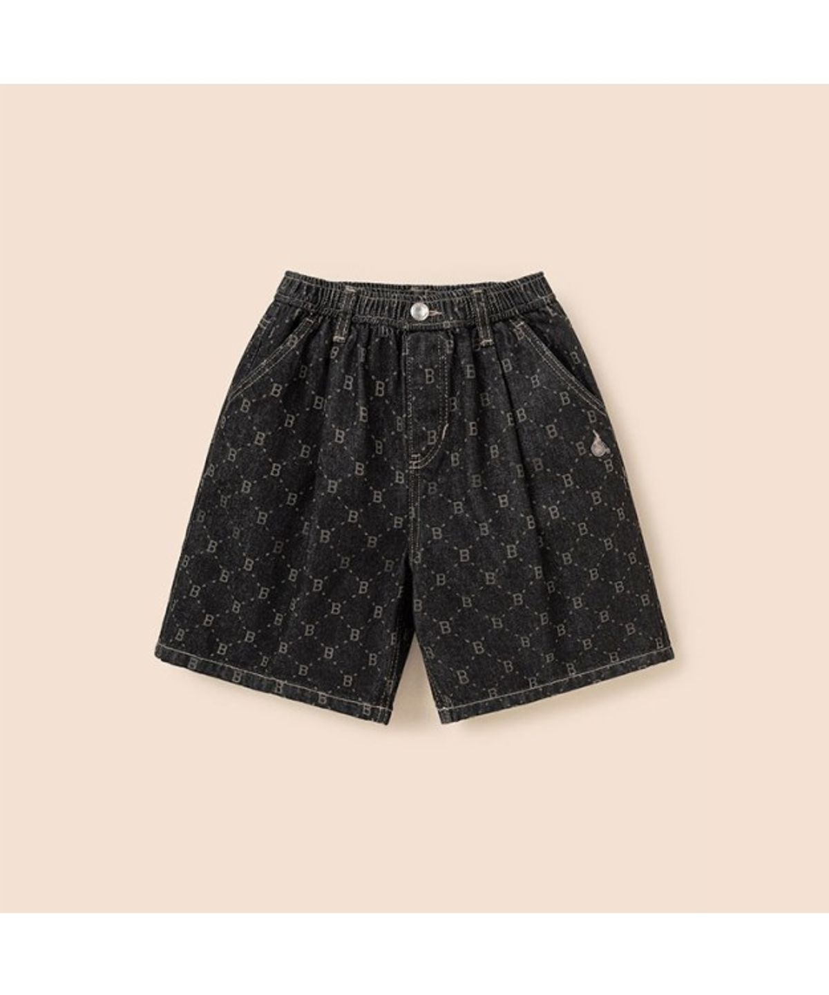 빈폴 키즈(BEANPOLE KIDS) 모노그램 데님 반바지  애쉬 (BI6125U904)