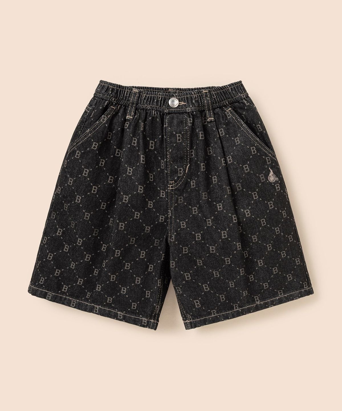 빈폴 키즈(BEANPOLE KIDS) 모노그램 데님 반바지  애쉬 (BI6125U904)