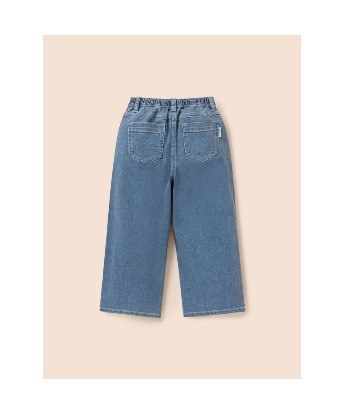 빈폴 키즈(BEANPOLE KIDS) 여아 라이트톤 세미 와이드 데님 팬츠  스카이 블루 (BI6121G02Q) (BI6121G02Q)