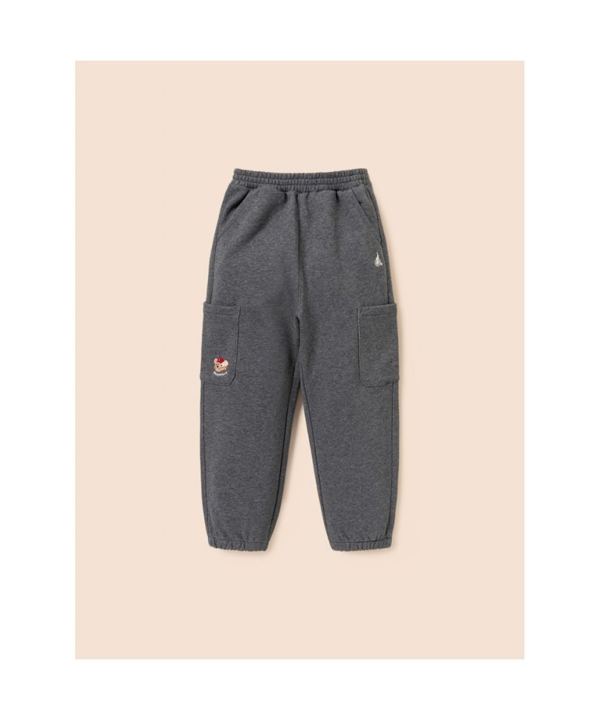 빈폴 키즈(BEANPOLE KIDS) 포켓 스웨트 조거 팬츠  애쉬 (BI6121U034)