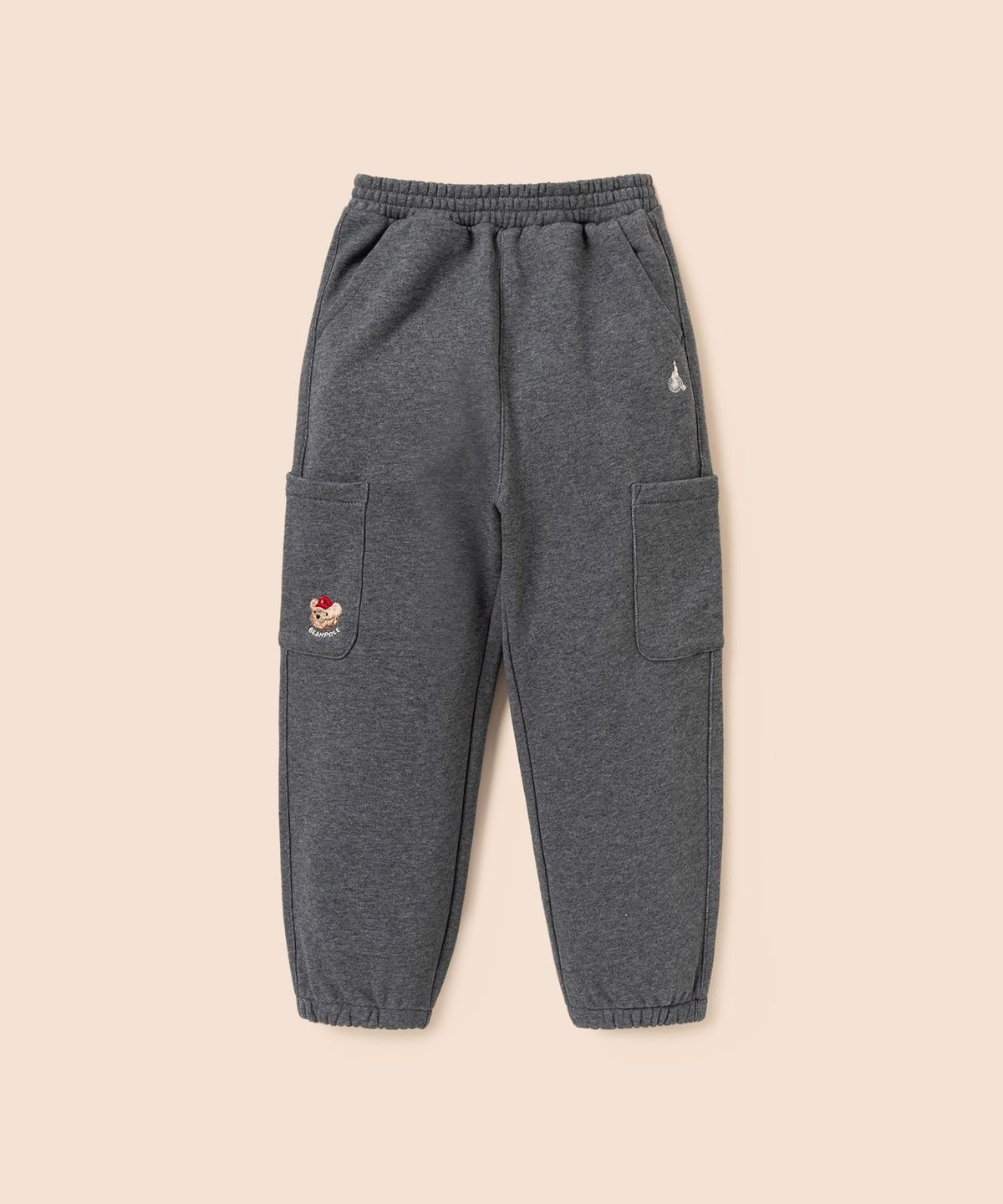 빈폴 키즈(BEANPOLE KIDS) 포켓 스웨트 조거 팬츠  애쉬 (BI6121U034)