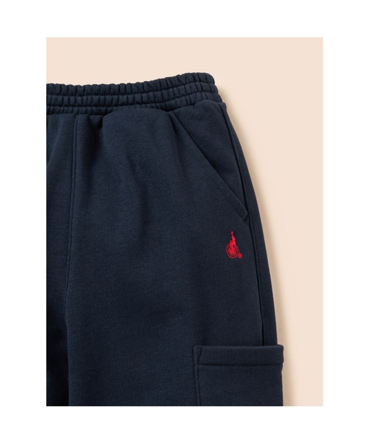 빈폴 키즈(BEANPOLE KIDS) 포켓 스웨트 조거 팬츠  네이비 (BI6121U03R)