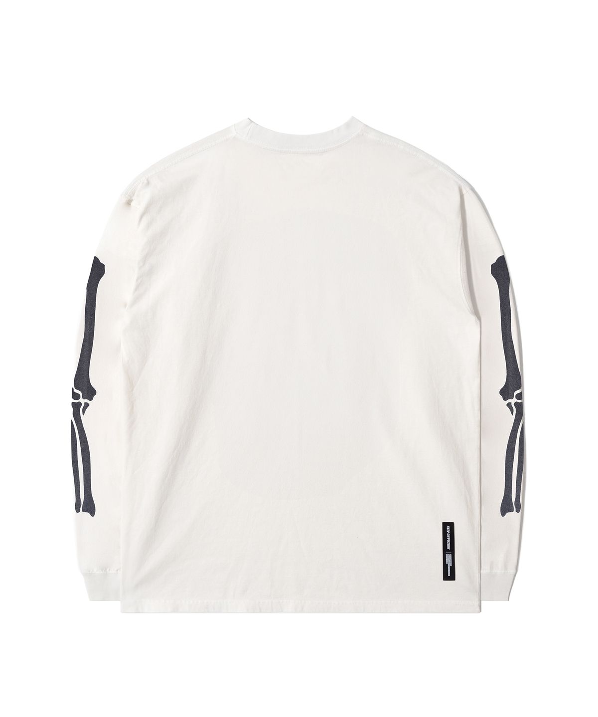 큐티에잇 가먼츠(QT8 GARMENTS) LB Life Bones Washed Long Sleeve (Ecru)