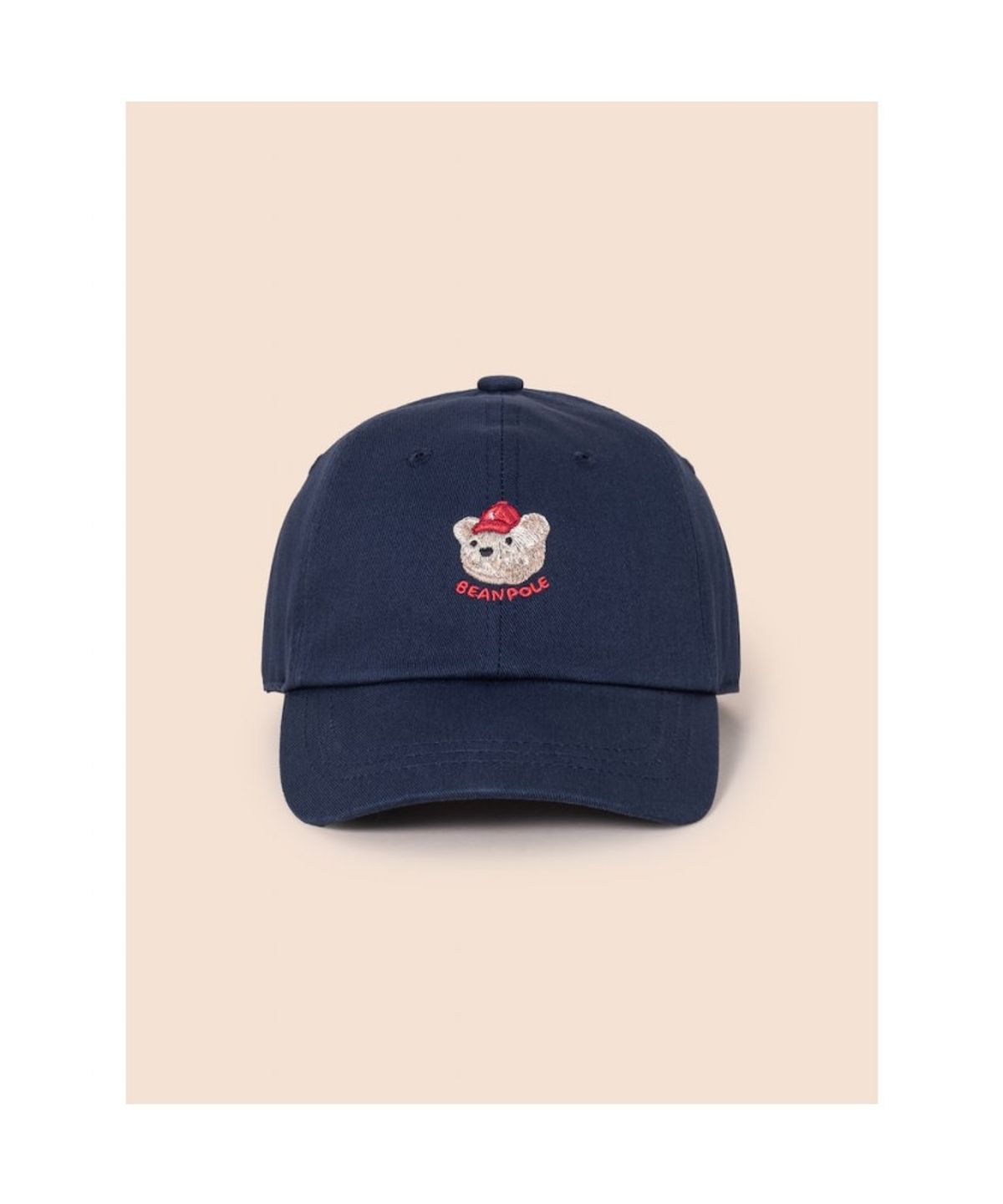 빈폴 키즈(BEANPOLE KIDS) 곰돌이 자수 볼캡 모자  네이비 (BI618BU01R)