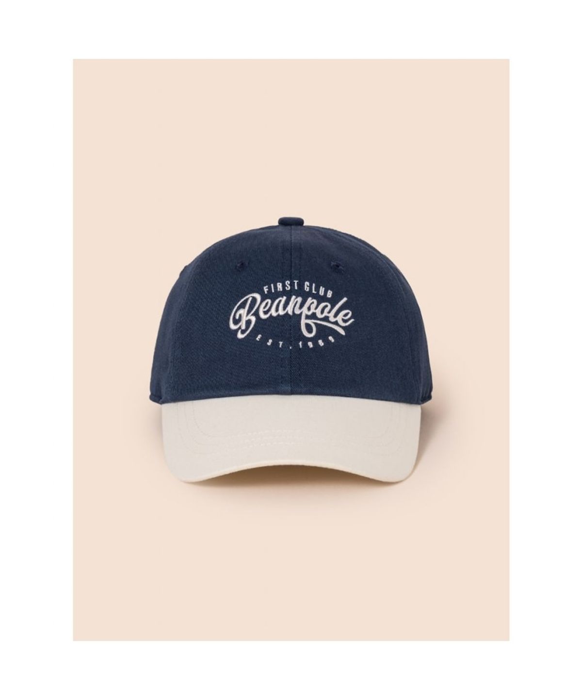 빈폴 키즈(BEANPOLE KIDS) 빈폴 자수 볼캡 모자  네이비 (BI618BU02R)