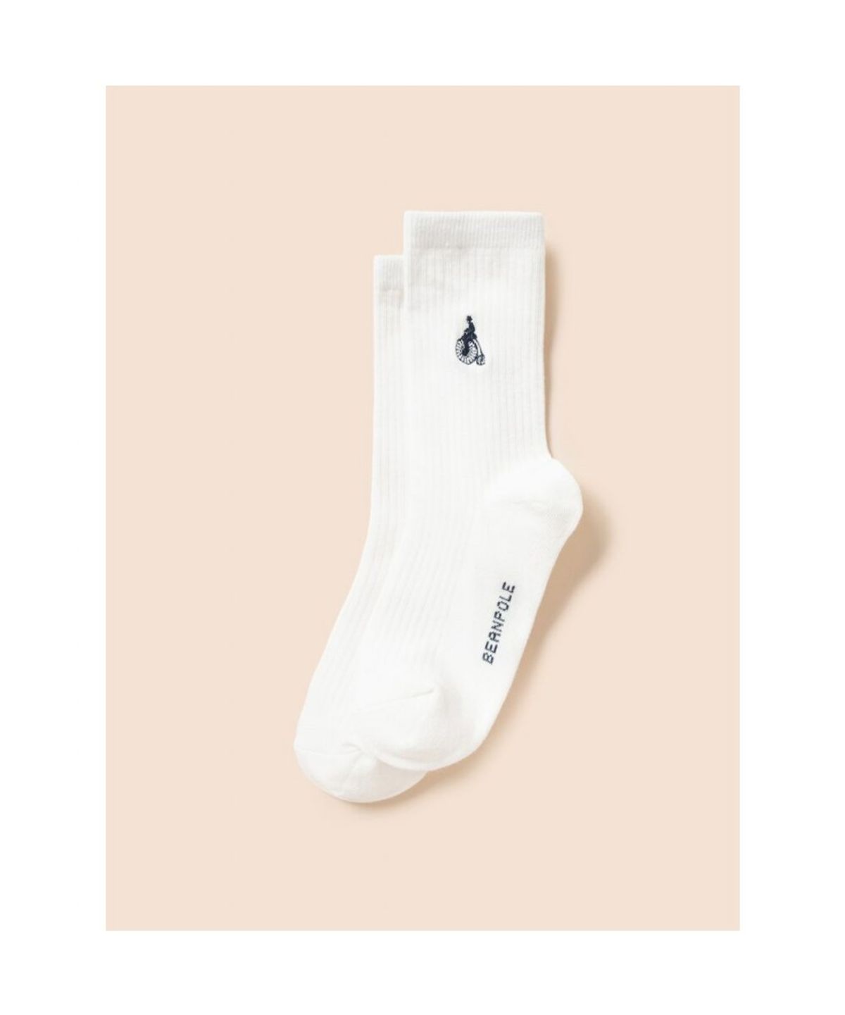 빈폴 키즈(BEANPOLE KIDS) 베이직 골지 화이트 양말 3족 SET  화이트 (BI61KTU011)