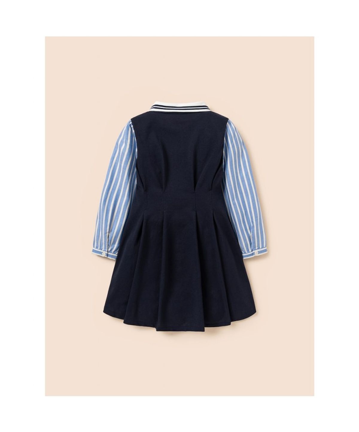 빈폴 키즈(BEANPOLE KIDS) 신학기 스쿨룩 피케 원피스  네이비 (BI6171G03R)