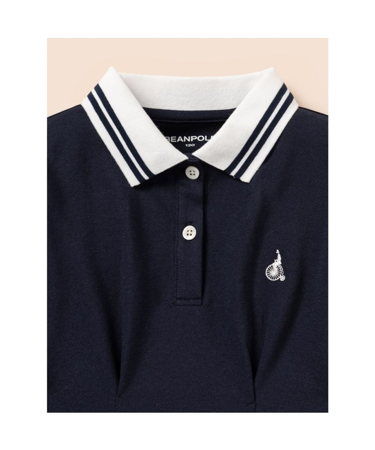 빈폴 키즈(BEANPOLE KIDS) 신학기 스쿨룩 피케 원피스  네이비 (BI6171G03R)