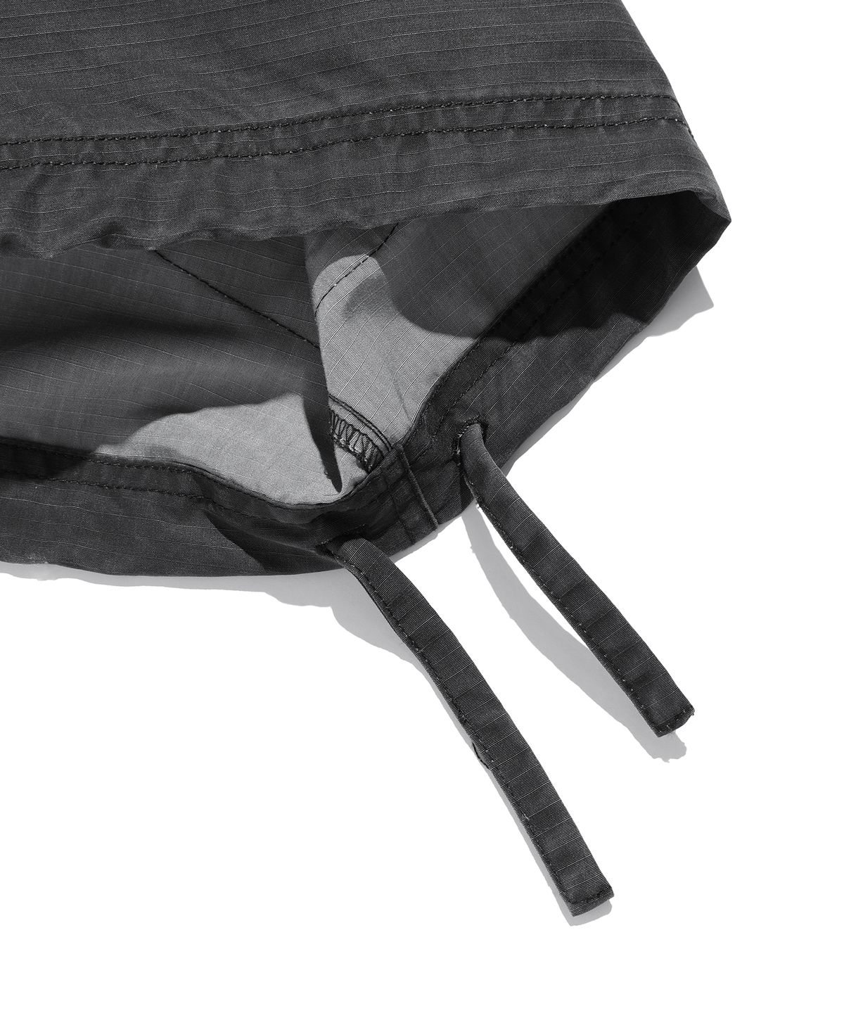 에이카화이트(AECA) RIPSTOP WASHING CARGO SHORTS-CHARCOAL