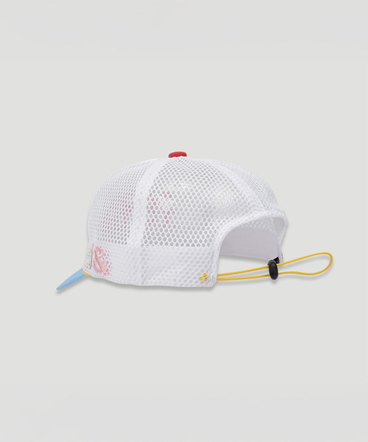 프루앤(FRUAND) FRU& NEEDLE POINT MIX MASH CAP_PINK&WHITE