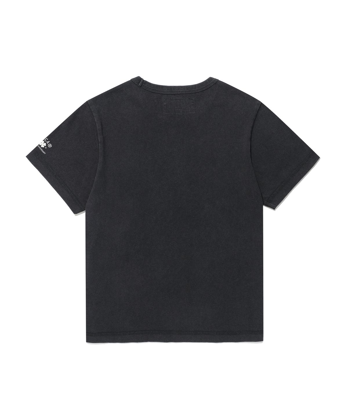 에이카화이트(AECA) (Woman) TEAM AECA POCKET PAINTED HALF SLEEVE TEE-BLACK