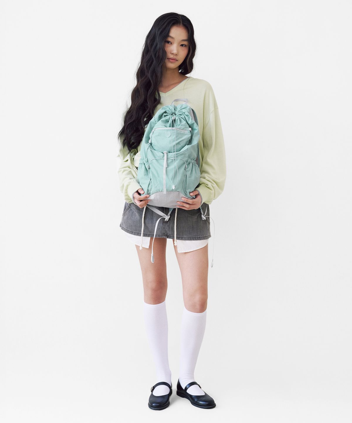 페넥(FENNEC) AIRY POCKET BACKPACK - MINT