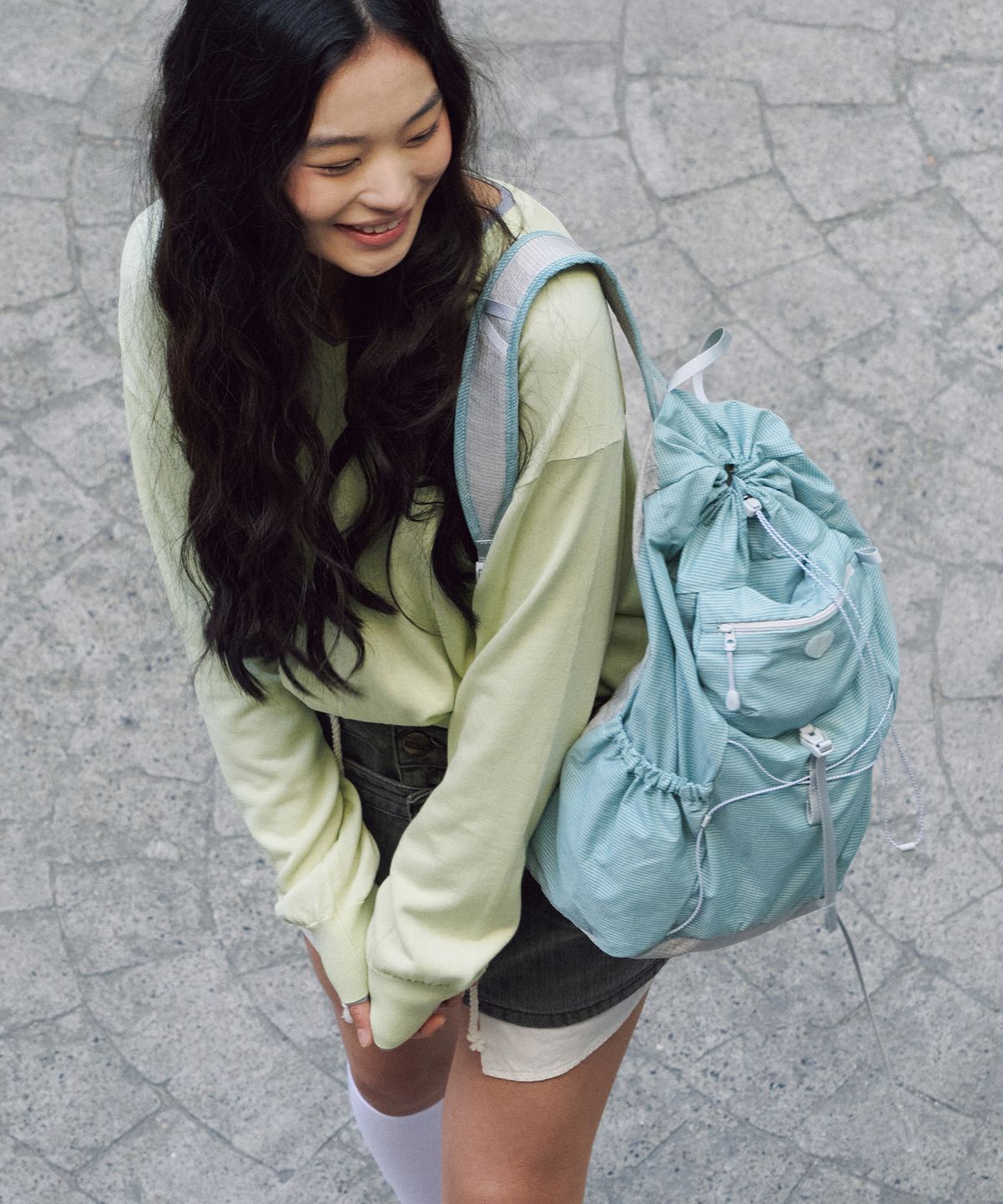 페넥(FENNEC) AIRY POCKET BACKPACK - MINT