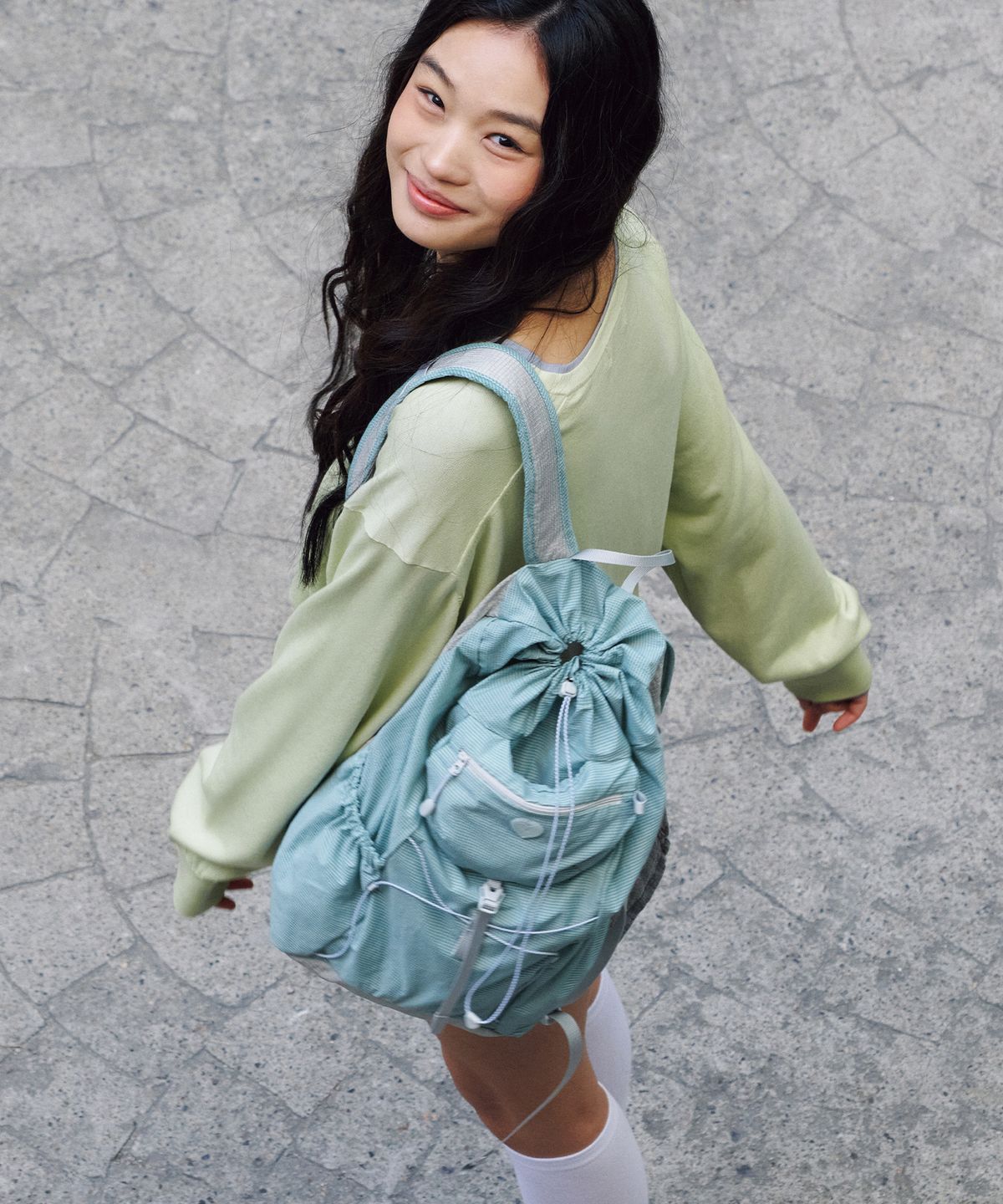 페넥(FENNEC) AIRY POCKET BACKPACK - MINT