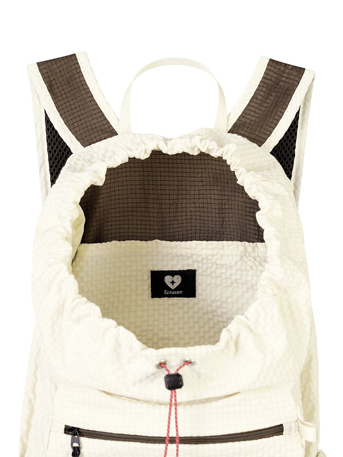 페넥(FENNEC) AIRY POCKET BACKPACK - BUTTER