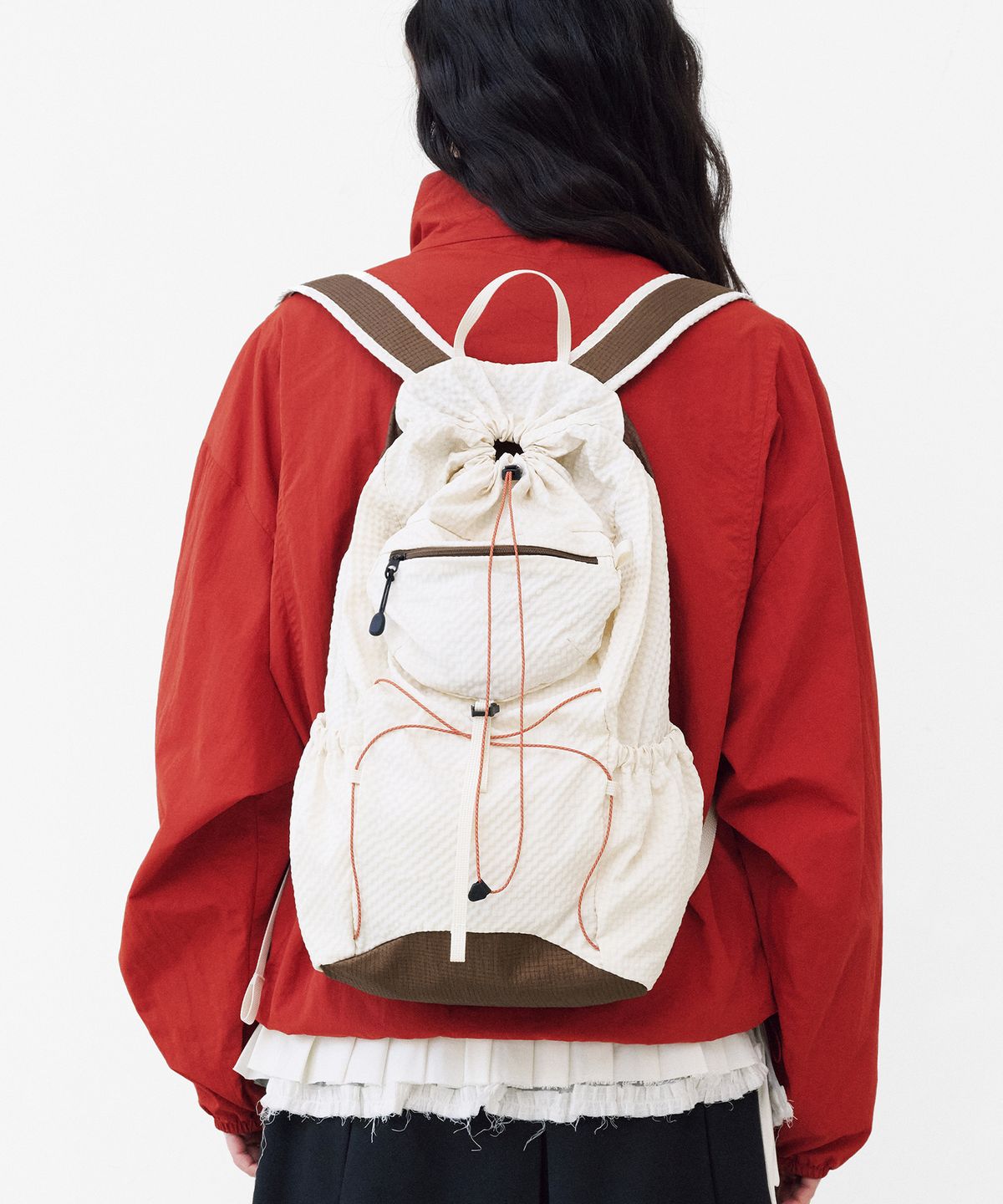 페넥(FENNEC) AIRY POCKET BACKPACK - BUTTER