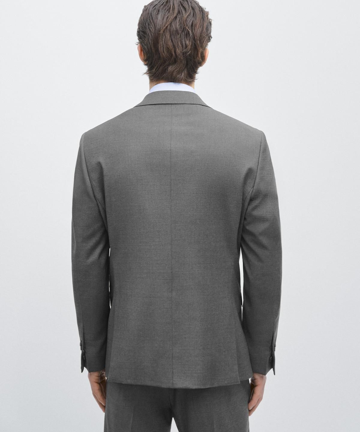 마시모두띠(MASSIMO DUTTI) 100% 쿨 울 수트 블레이저