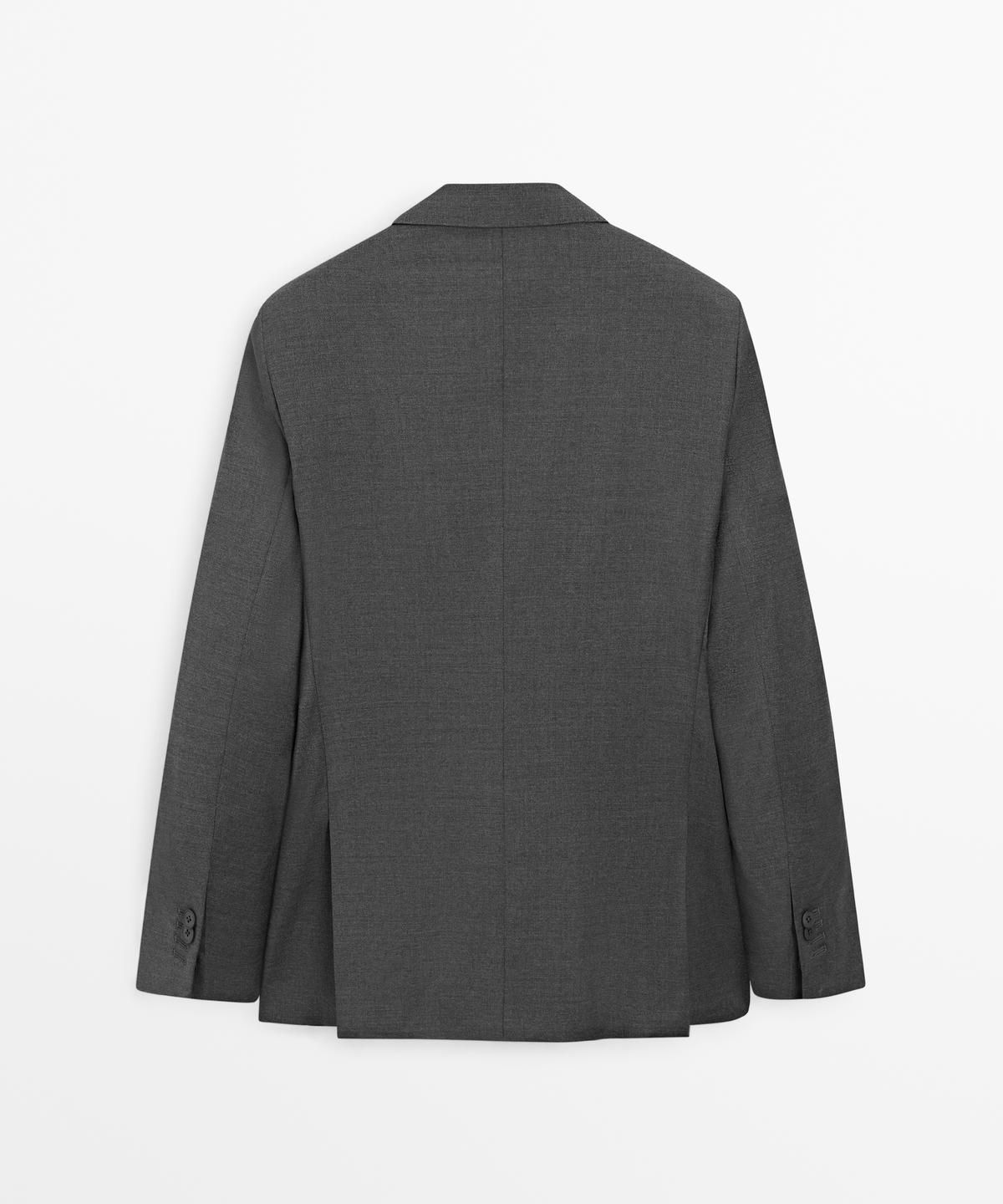 마시모두띠(MASSIMO DUTTI) 100% 쿨 울 수트 블레이저