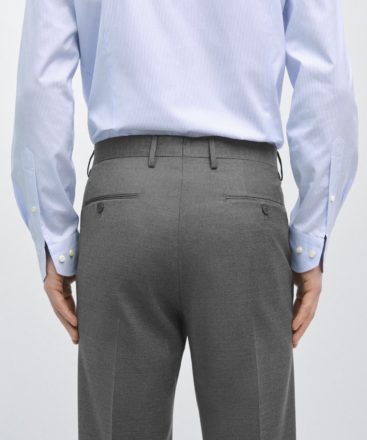 마시모두띠(MASSIMO DUTTI) 콜드 울 수트 팬츠