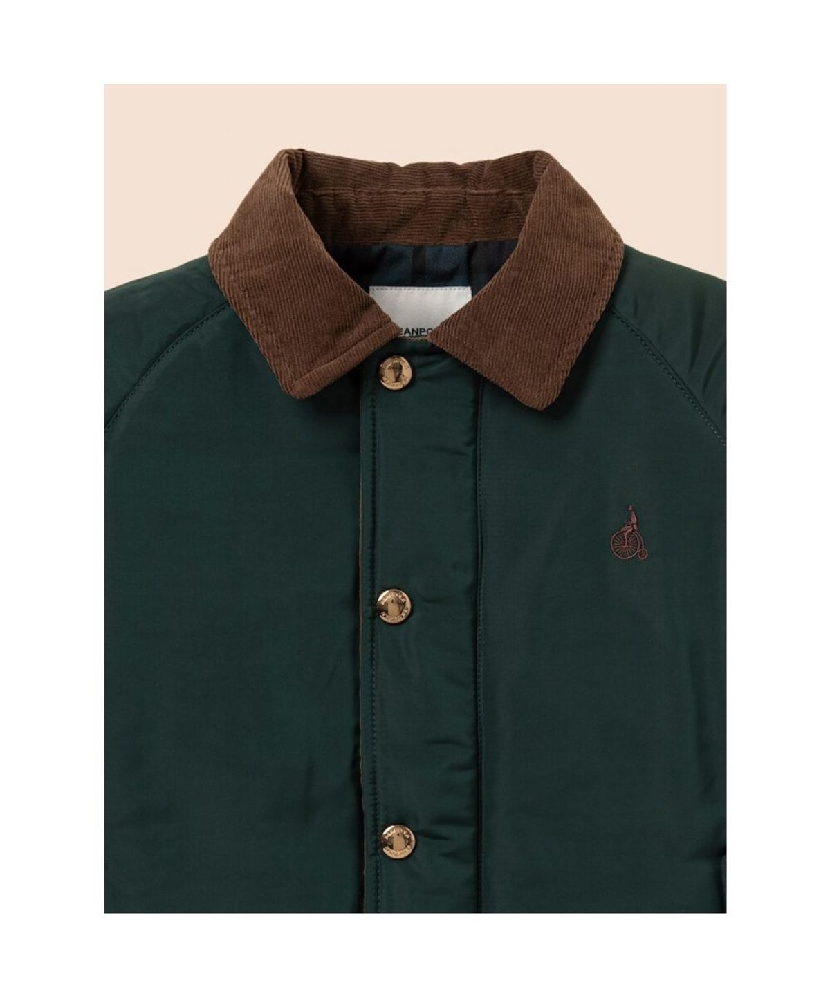 빈폴 키즈(BEANPOLE KIDS) 헌팅 패딩 점퍼  그린 (BI6138U04M)