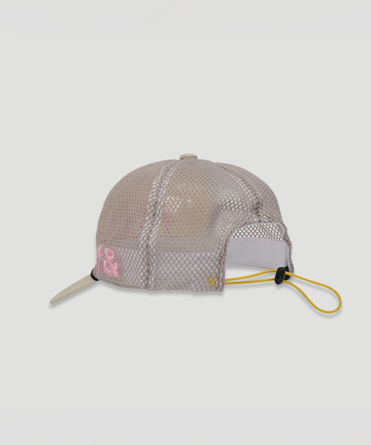 프루앤(FRUAND) FRU& NEEDLE POINT MIX MASH CAP_PINK&BEIGE
