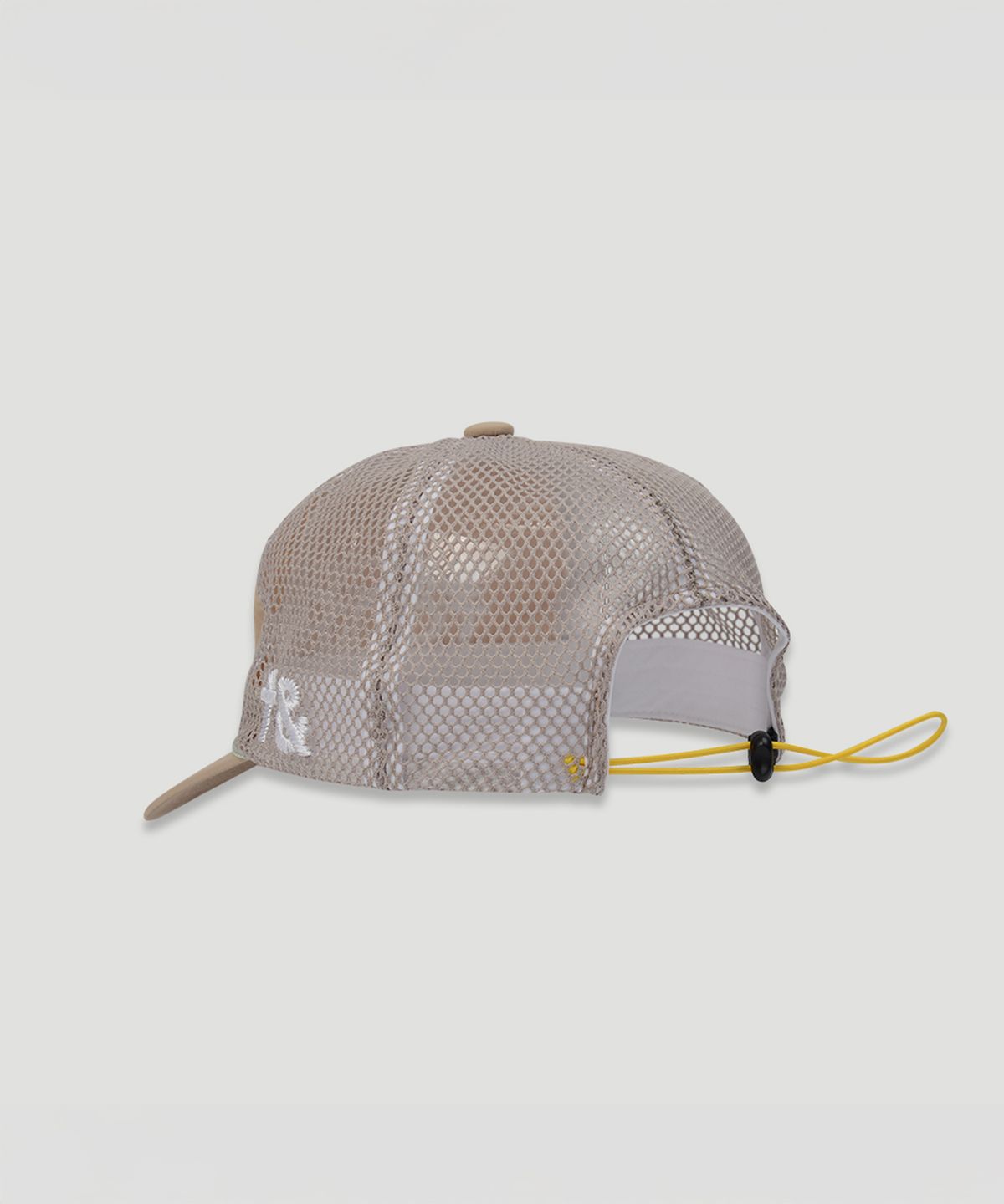 프루앤(FRUAND) FRU& NEEDLE POINT MIX MASH CAP_WHITE&BEIGE
