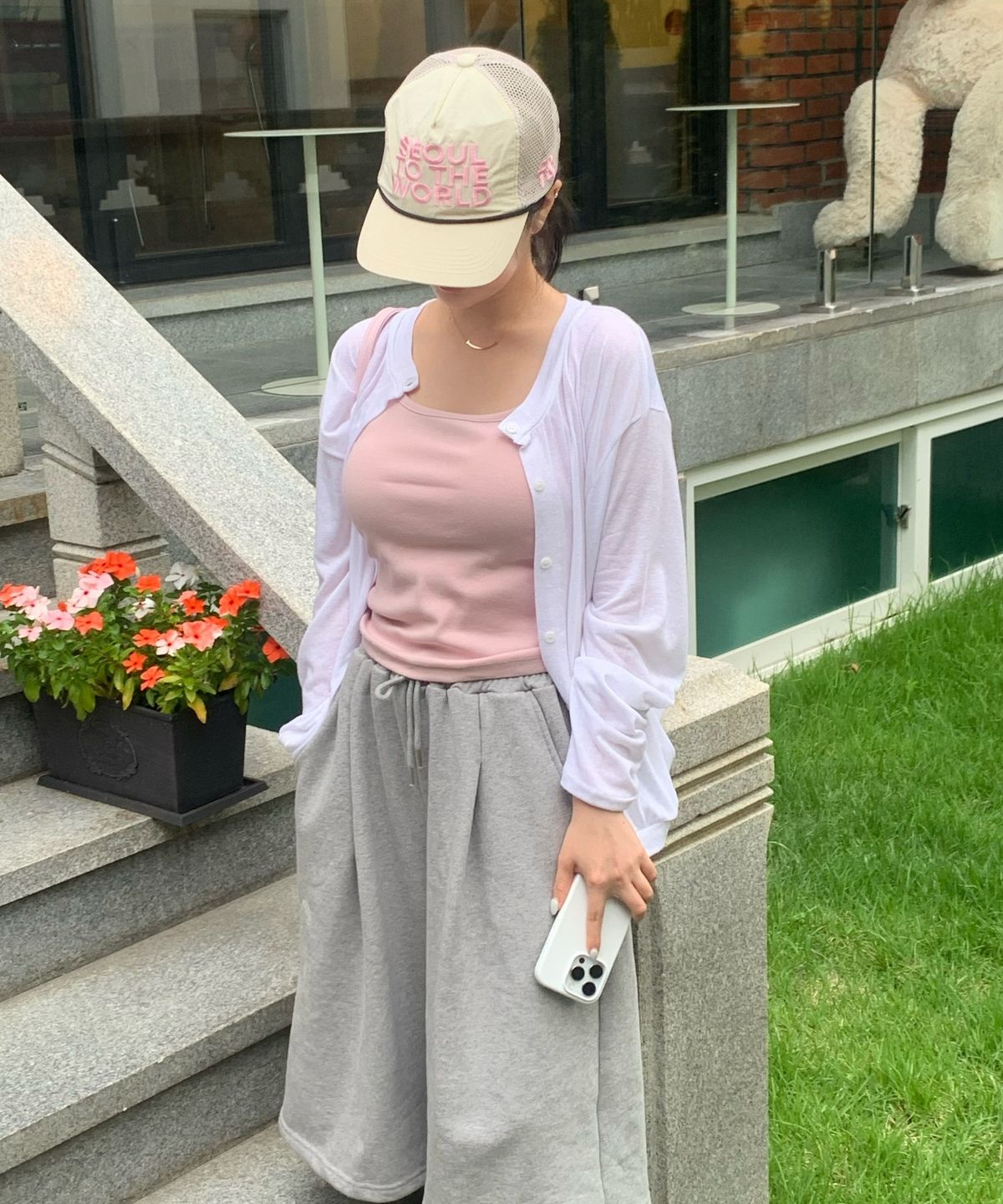 프루앤(FRUAND) 니들 포인트 믹스 메시캡_7COLOR