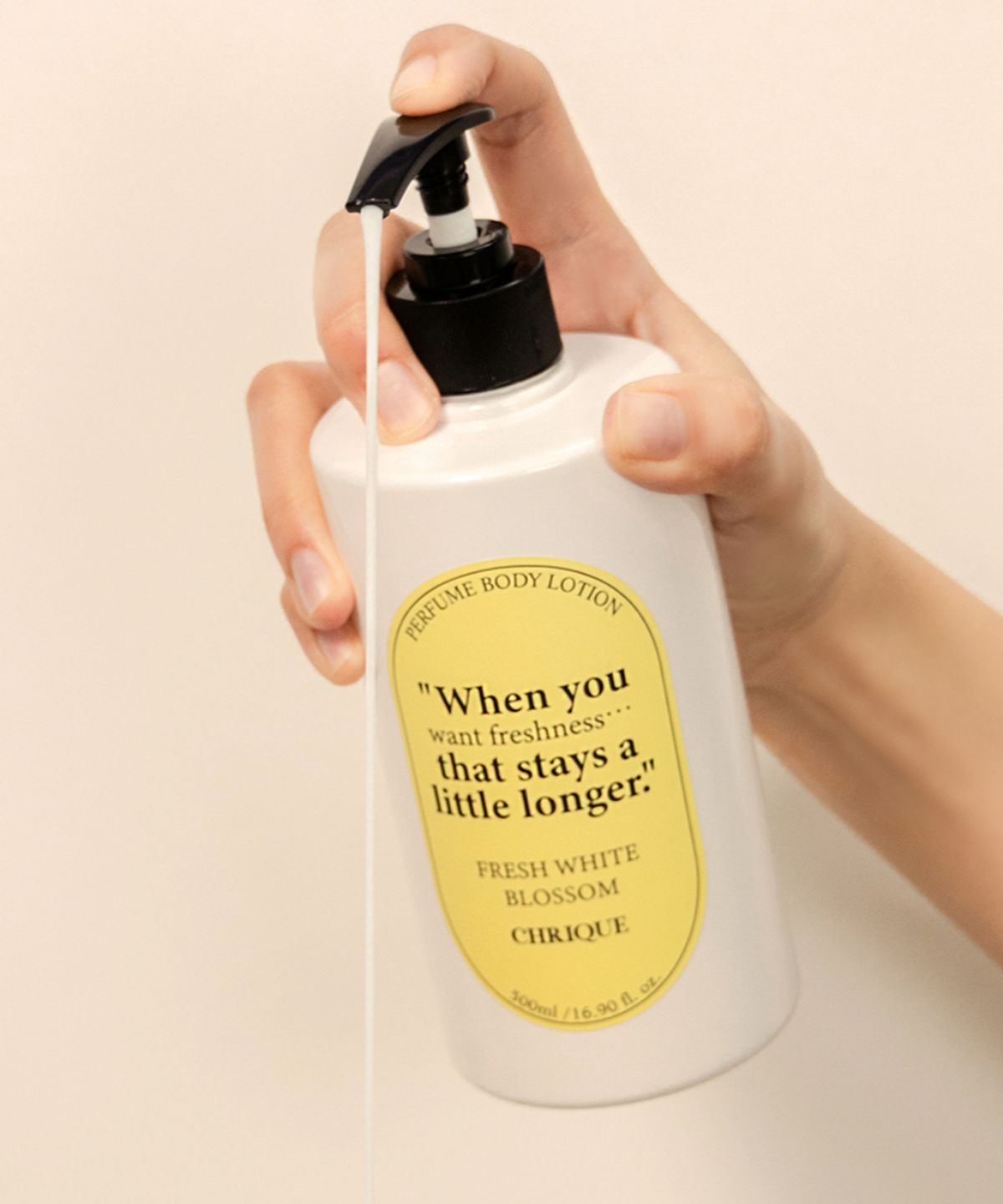 크리크(CHRIQUE) 크리크 프레쉬 화이트 블로썸 퍼퓸 바디로션 500ml