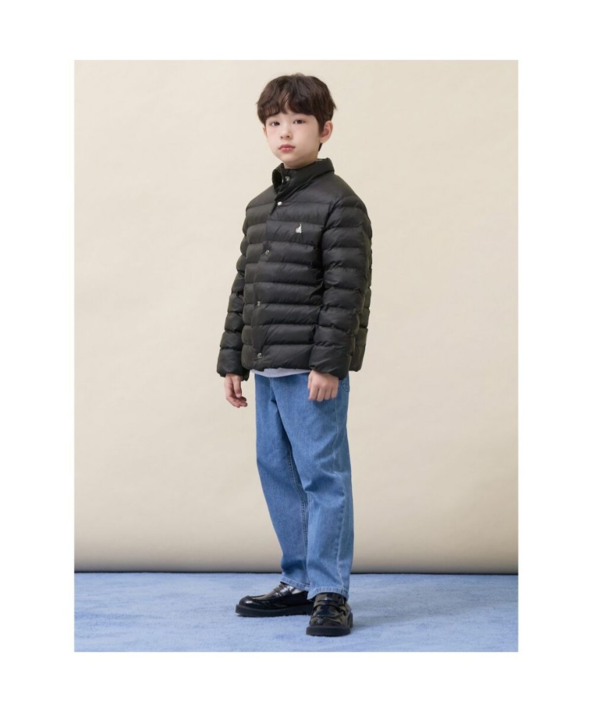 빈폴 키즈(BEANPOLE KIDS) 경량패딩점퍼  블랙 (BI6138U935)