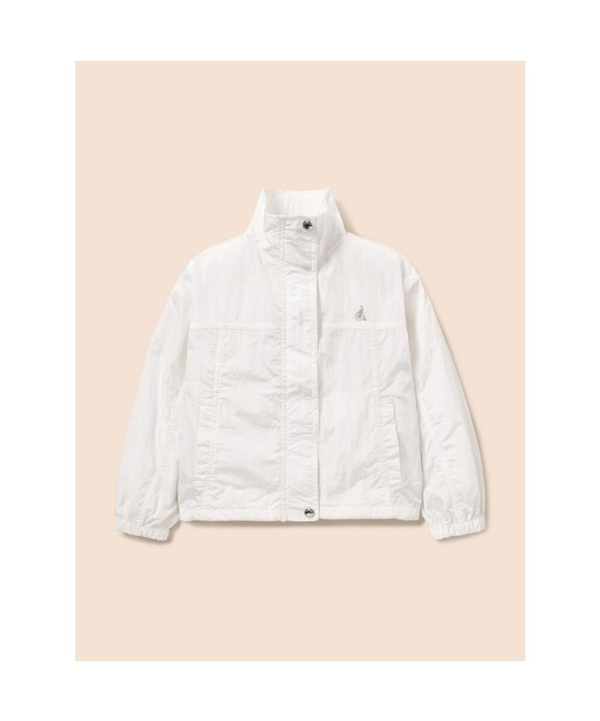 빈폴 키즈(BEANPOLE KIDS) 여아 경량 글로시점퍼  아이보리 (BI6239G010)